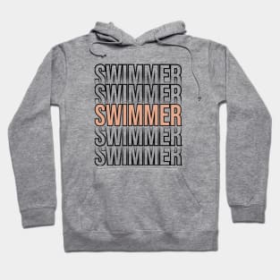 Dive Deep into the Swimmer's Realm Hoodie